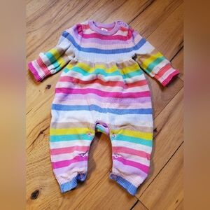 3-6m GAP Colorful Striped Kids One Piece